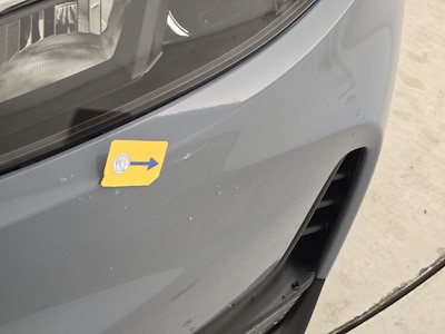 Bumper Front Cosmetic Imperfection