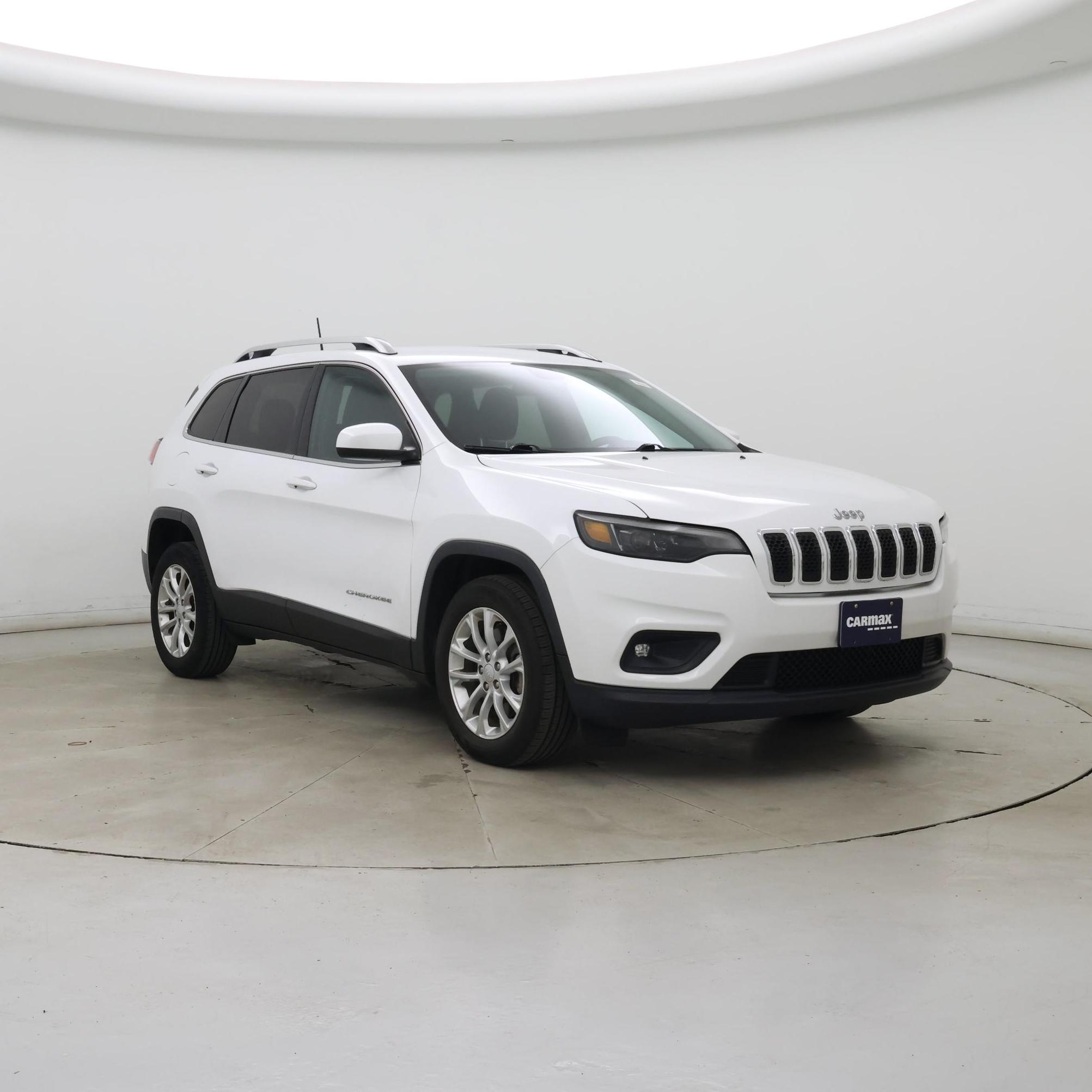 White 2019 Jeep Cherokee SUV / Crossover Front-Wheel Drive Automatic
