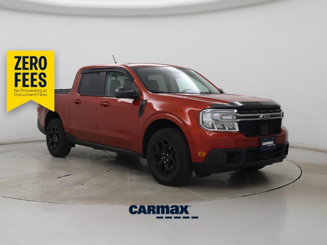 Orange 2024 Ford Maverick Pickup Truck All-Wheel Drive Automatic