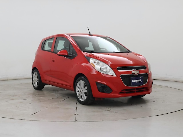 Red 2014 Chevrolet Spark 1LT FWD Hatchback Front-Wheel Drive Automatic