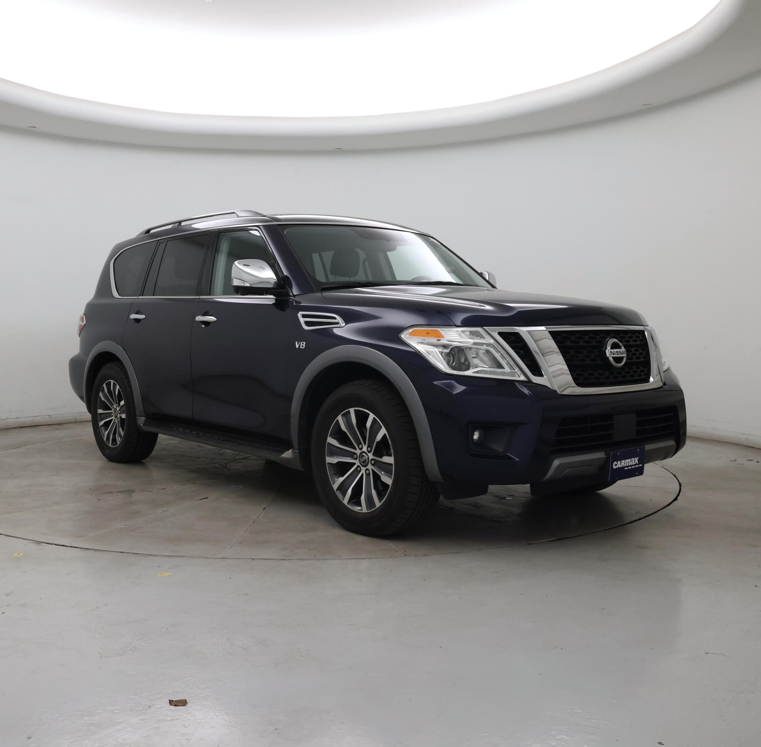 Blue 2019 Nissan Armada SL 4WD SUV / Crossover Four-Wheel Drive Automatic
