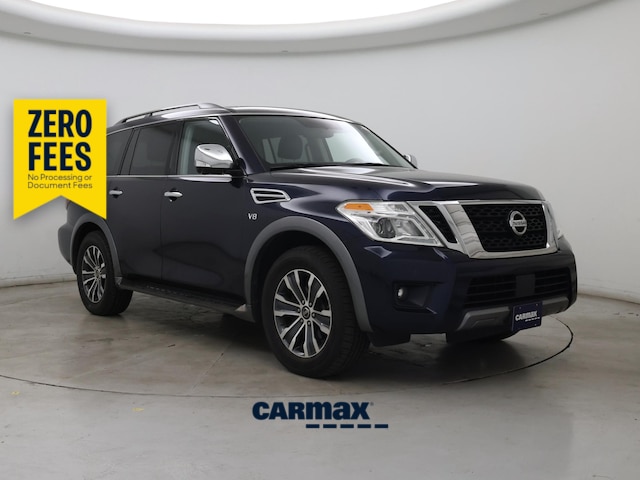 Blue 2019 Nissan Armada SL 4WD SUV / Crossover Four-Wheel Drive Automatic