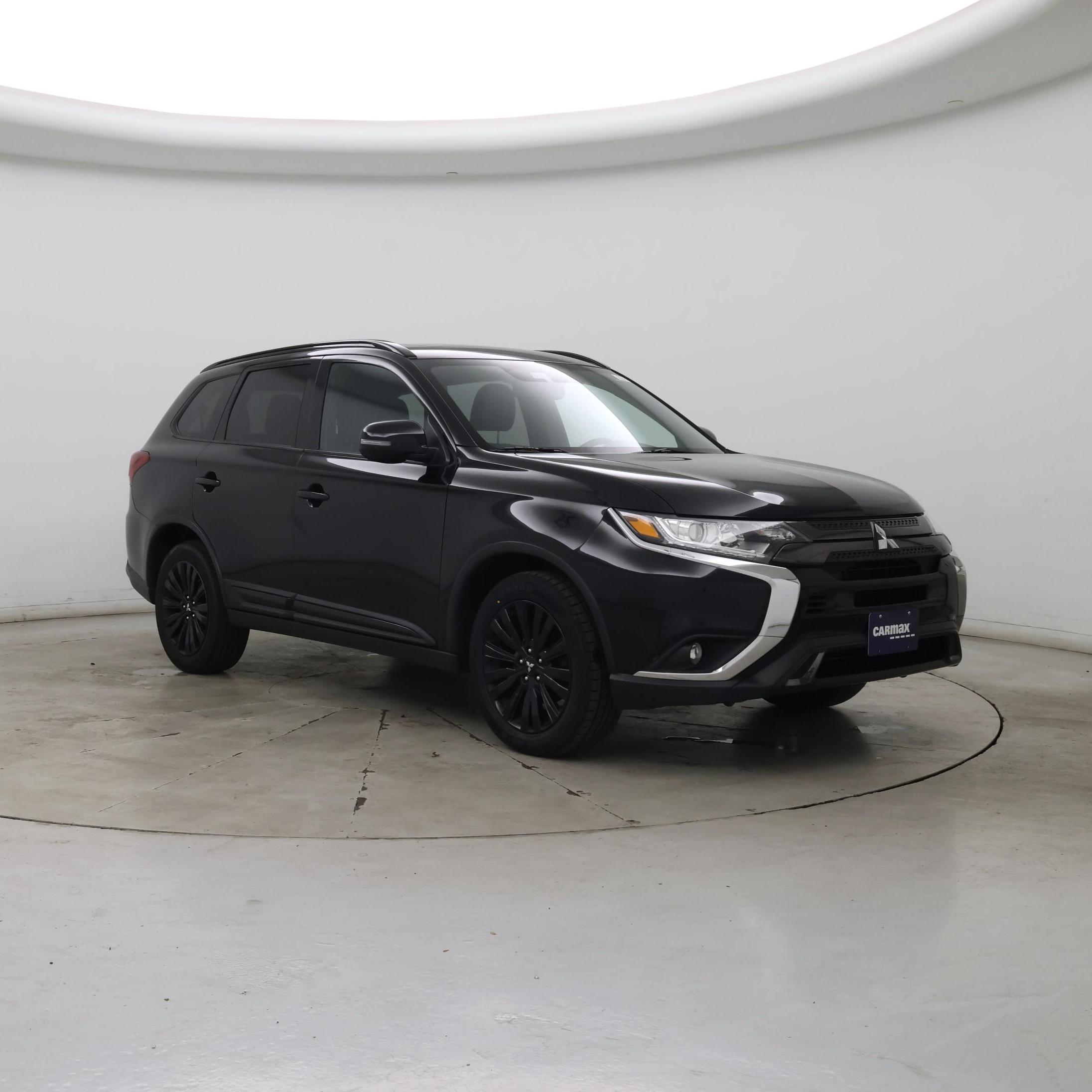 Black 2020 Mitsubishi Outlander SUV / Crossover All-Wheel Drive Automatic