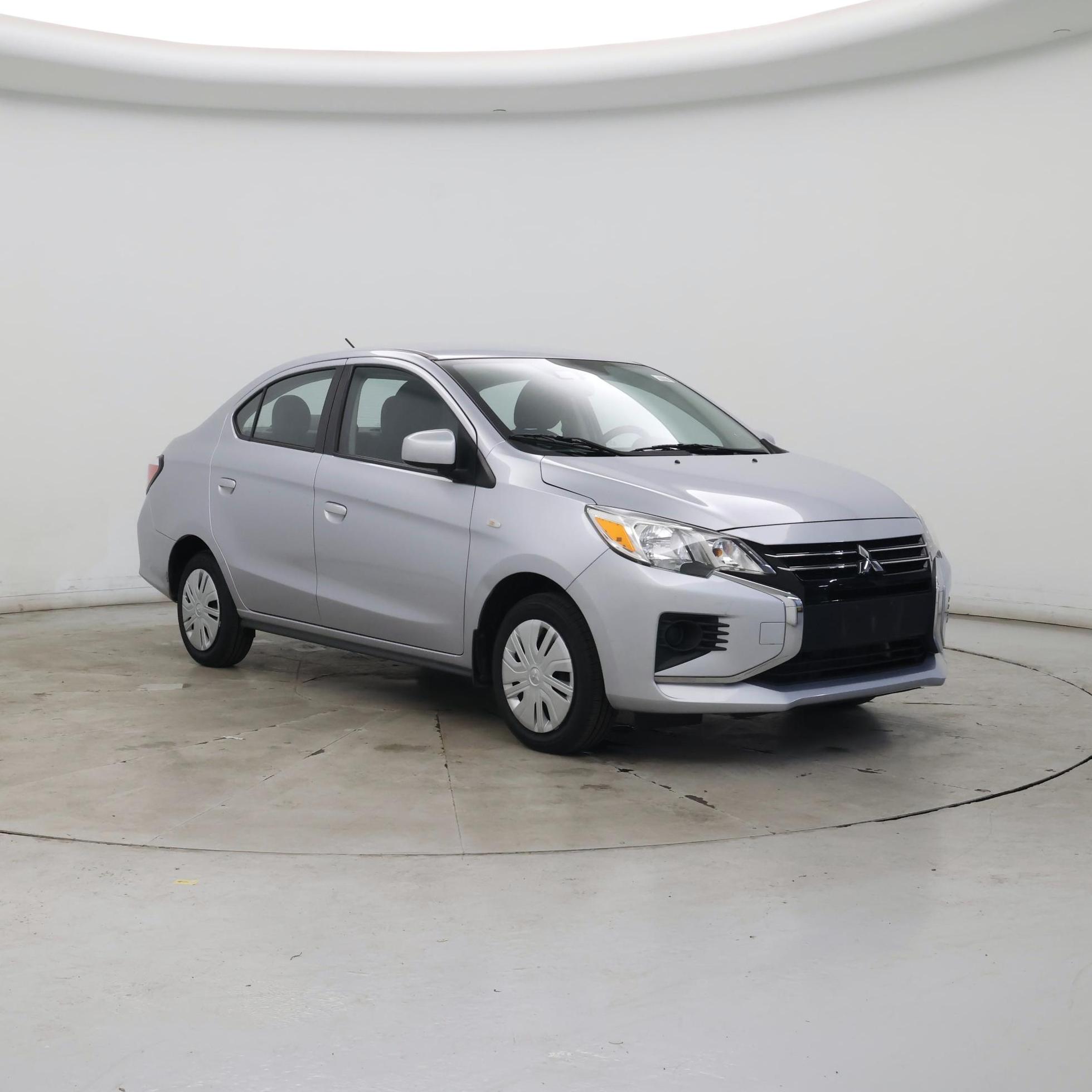Silver 2023 Mitsubishi Mirage G4 Sedan Front-Wheel Drive Automatic