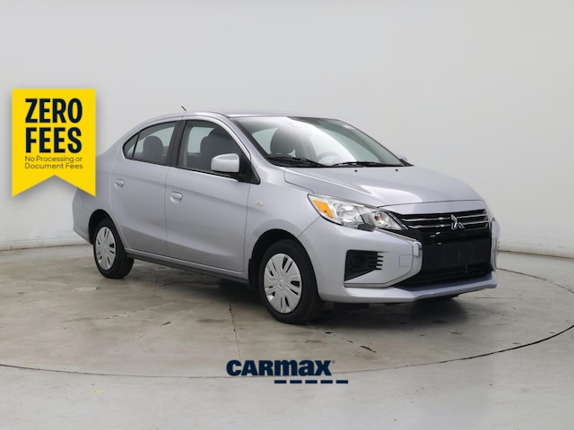 Silver 2023 Mitsubishi Mirage G4 Sedan Front-Wheel Drive Automatic