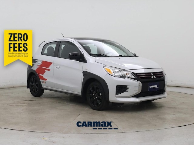 White 2024 Mitsubishi Mirage Ralliart FWD Hatchback Front-Wheel Drive Automatic