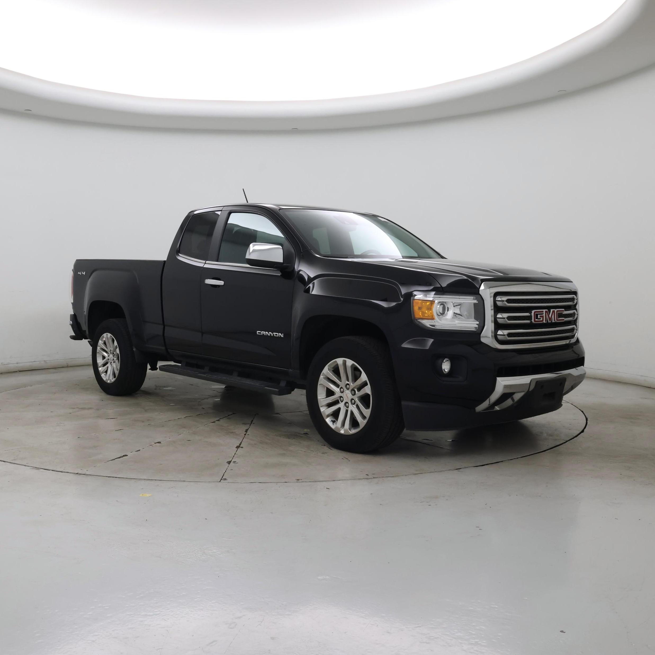 Black 2016 GMC Canyon Pickup Truck Four-Wheel Drive Automatic