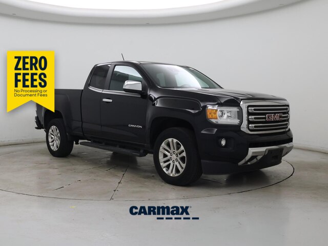 Black 2016 GMC Canyon Pickup Truck Four-Wheel Drive Automatic