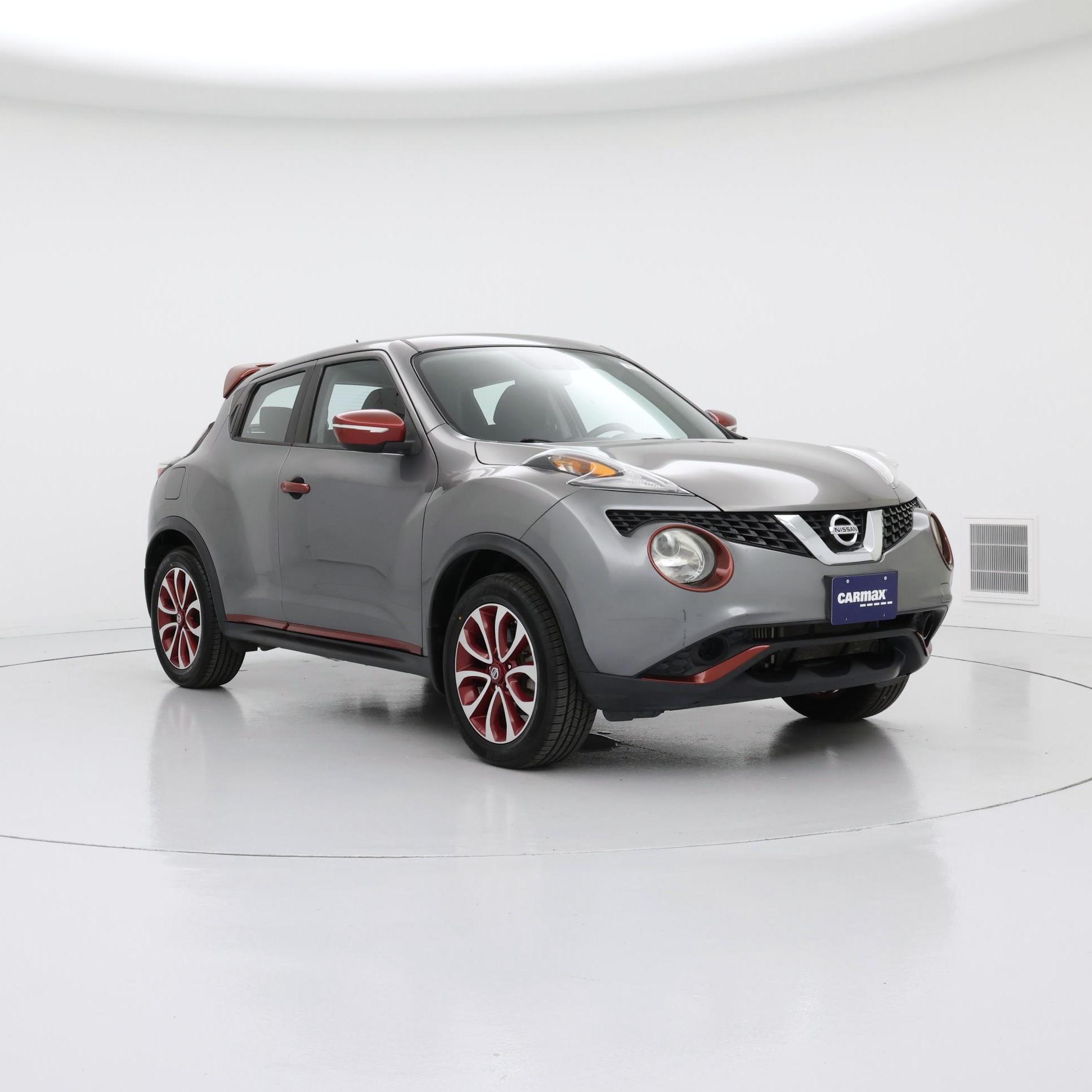 Gray 2015 Nissan Juke S AWD SUV / Crossover All-Wheel Drive Automatic