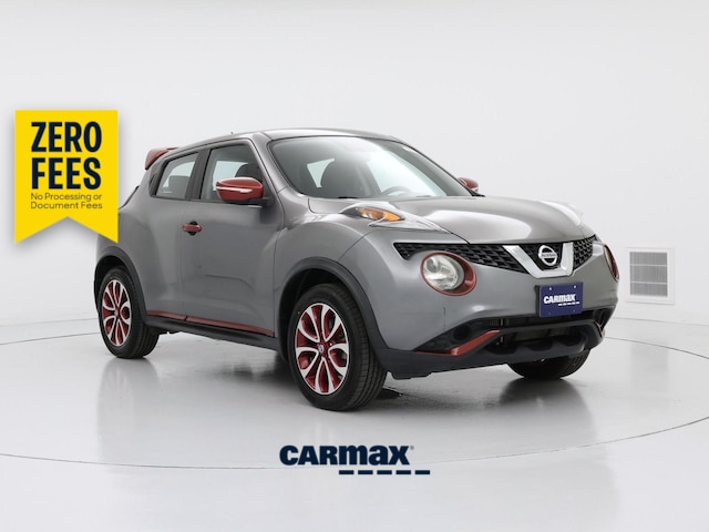 Gray 2015 Nissan Juke S AWD SUV / Crossover All-Wheel Drive Automatic
