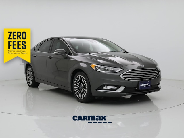 Silver 2018 Ford Fusion Energi Titanium Sedan Front-Wheel Drive Automatic