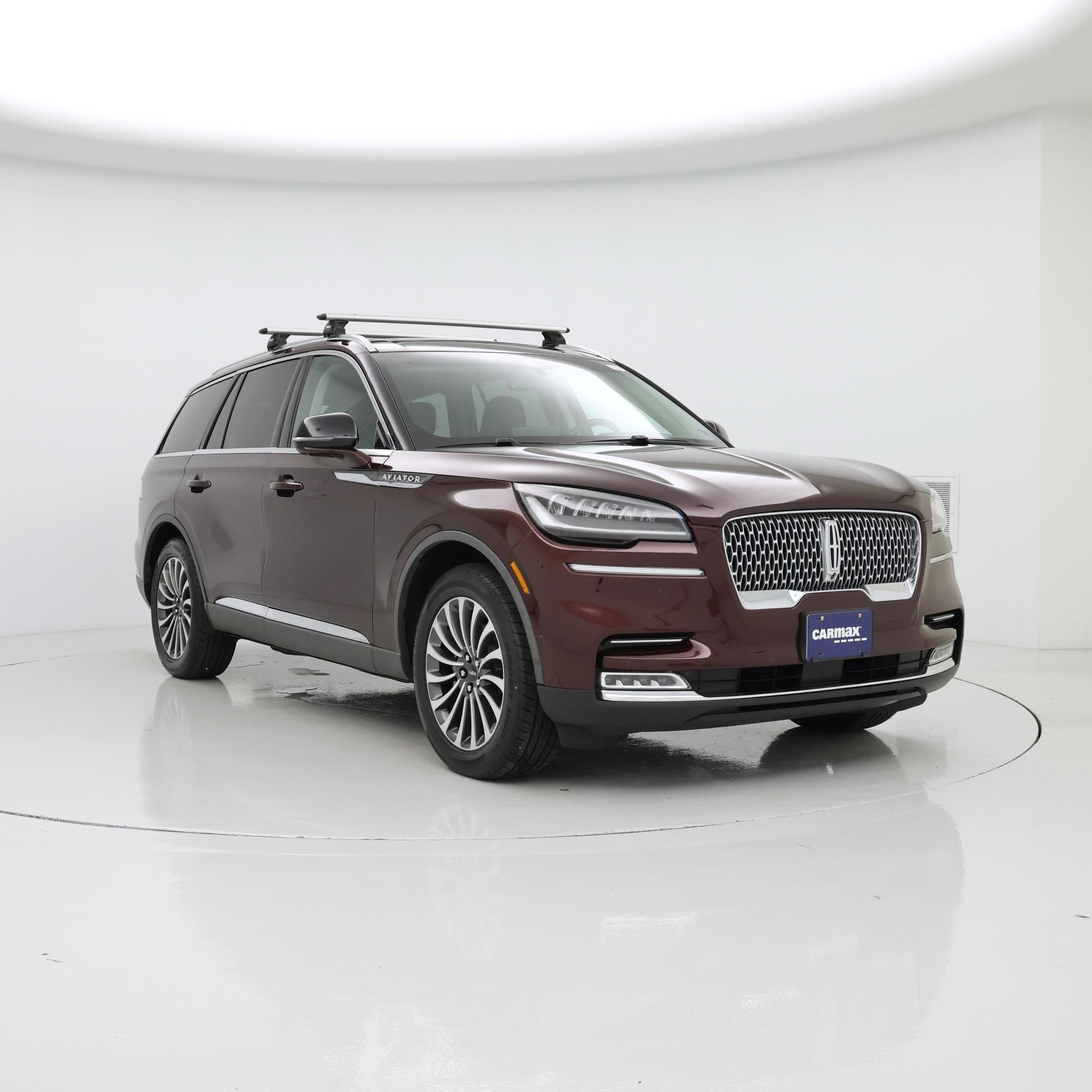 Red (Burgundy) 2020 Lincoln Aviator SUV / Crossover All-Wheel Drive Automatic