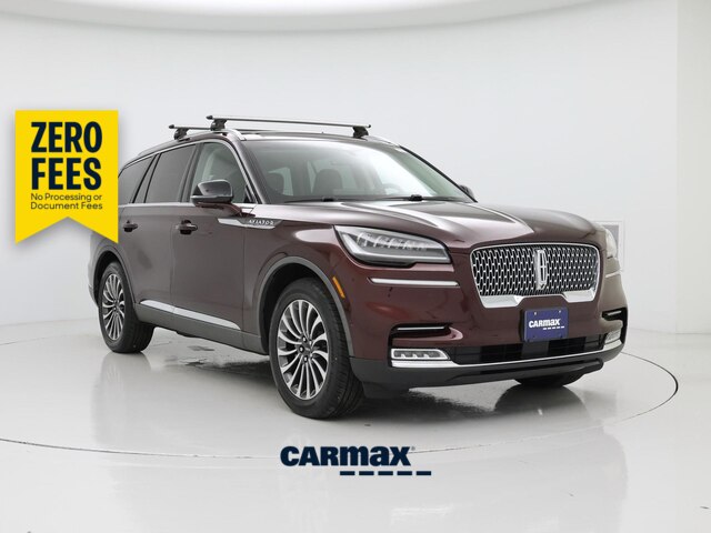 Red (Burgundy) 2020 Lincoln Aviator SUV / Crossover All-Wheel Drive Automatic