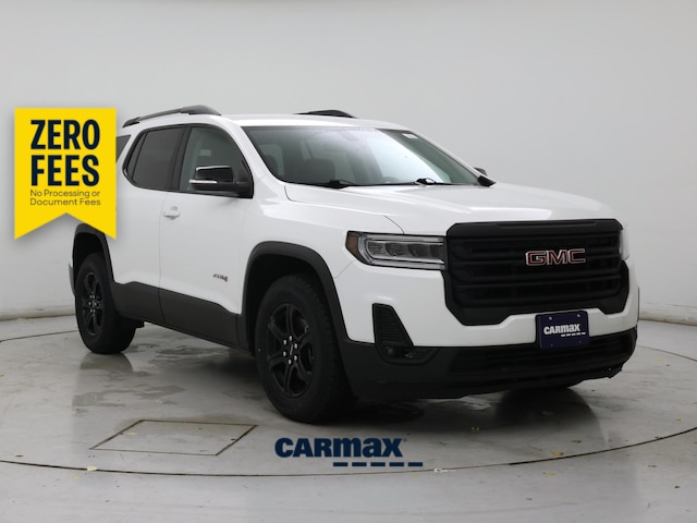White 2020 GMC Acadia AT4 AWD SUV / Crossover Four-Wheel Drive Automatic