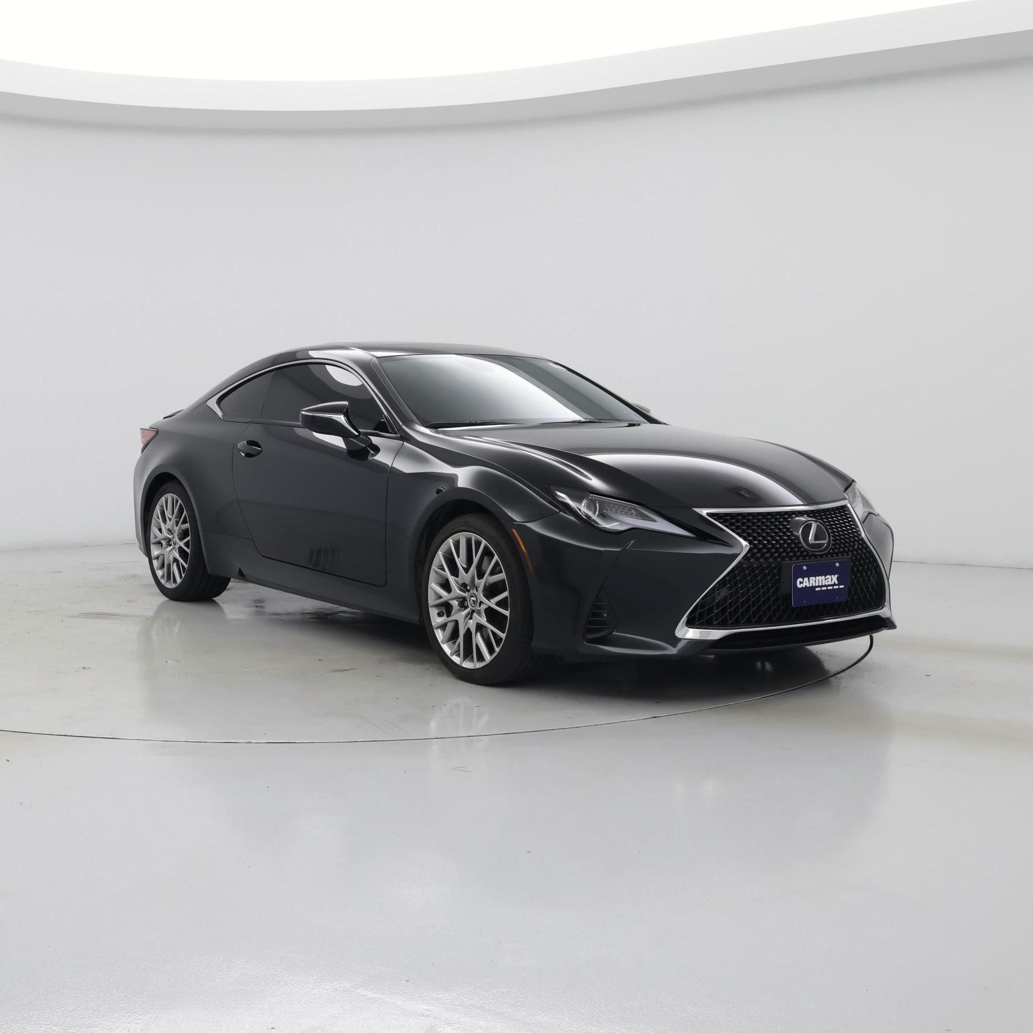 Black 2022 Lexus RC Coupe Rear-Wheel Drive Automatic