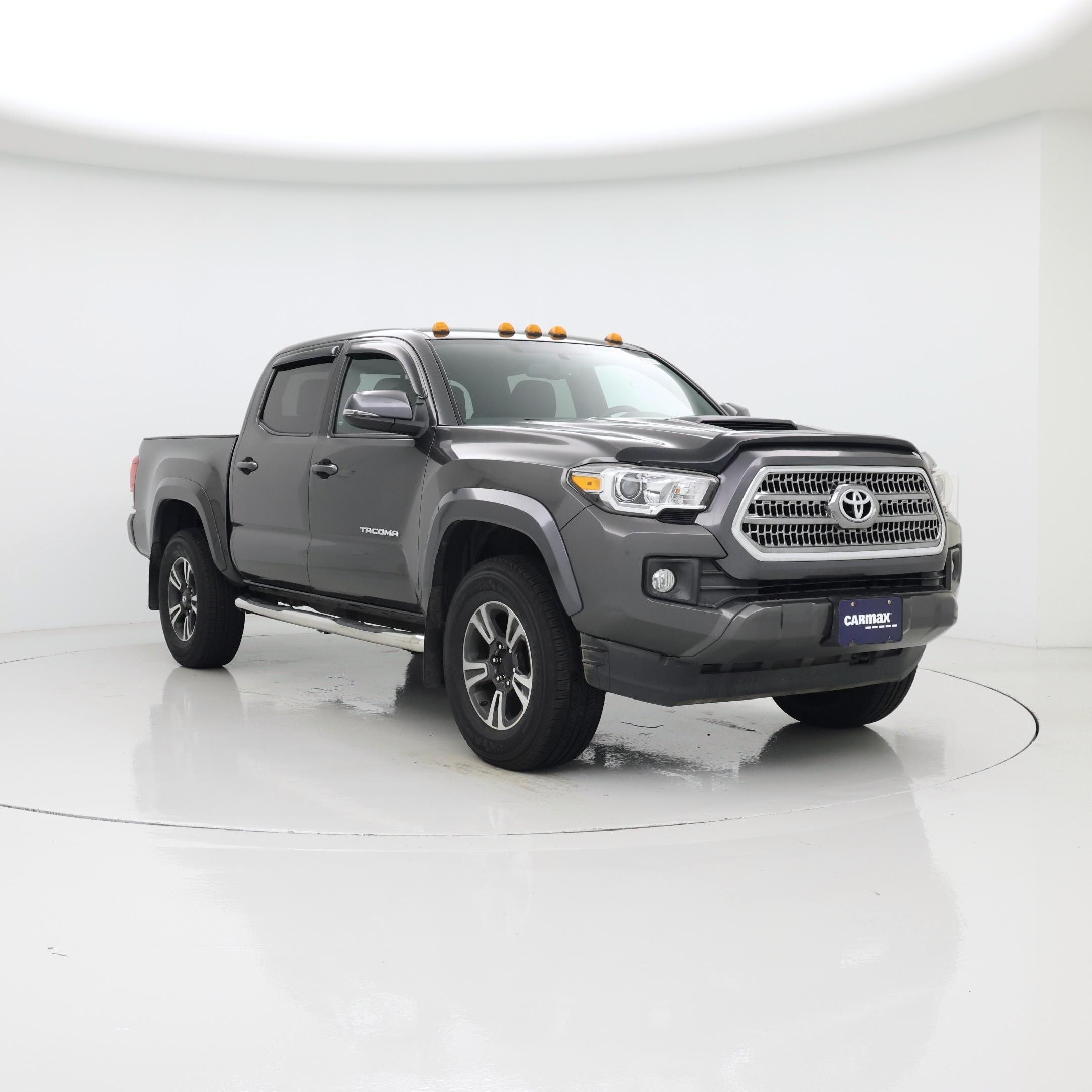 Gray 2016 Toyota Tacoma Pickup Truck Four-Wheel Drive Automatic