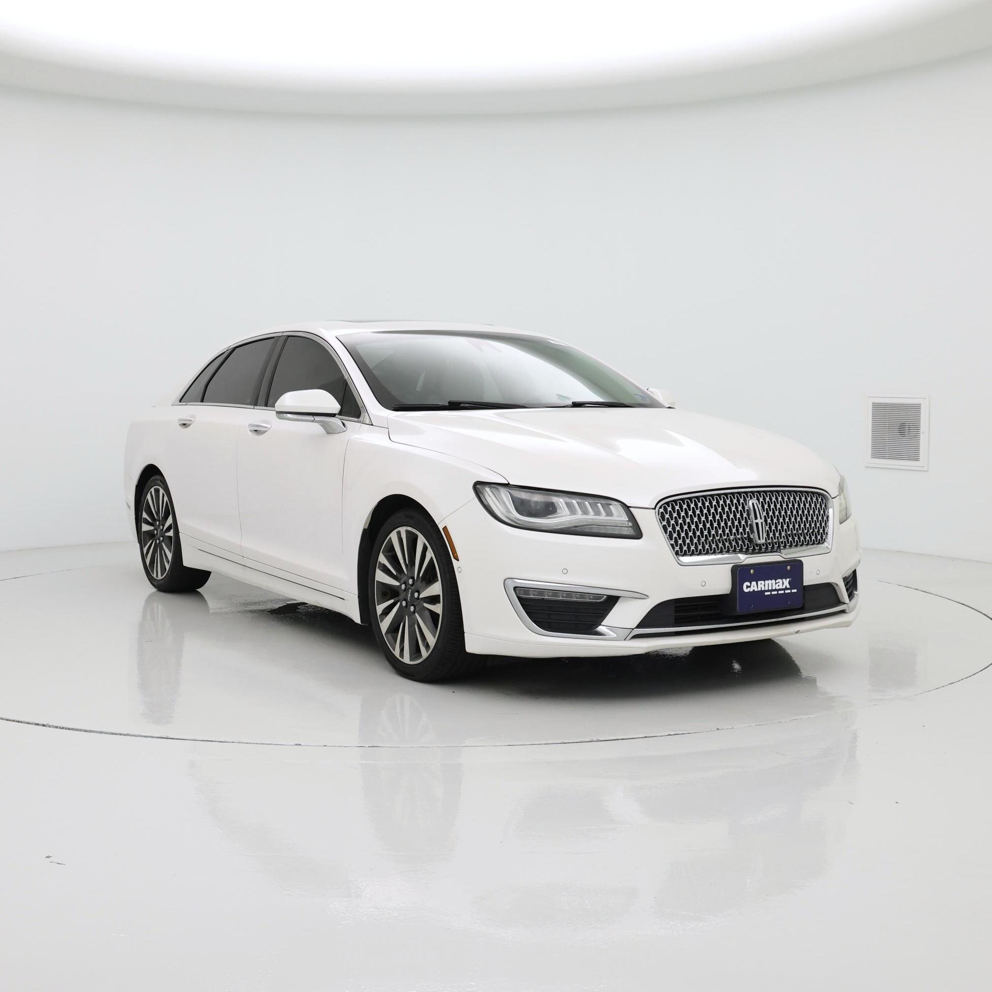 White 2017 Lincoln MKZ Sedan All-Wheel Drive Automatic