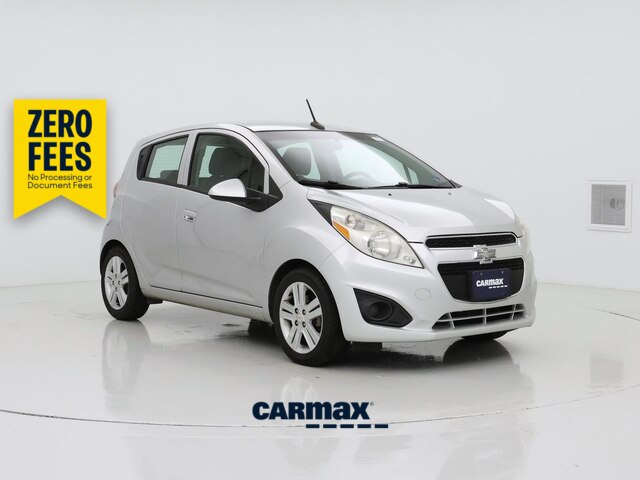 Silver 2014 Chevrolet Spark Hatchback Front-Wheel Drive Automatic