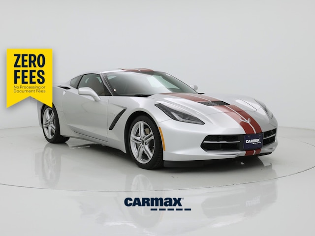 Silver 2017 Chevrolet Corvette Coupe Rear-Wheel Drive Manual