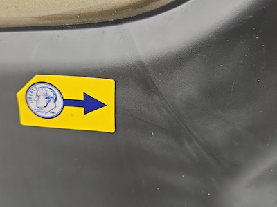 Bumper Rear Cosmetic Imperfection