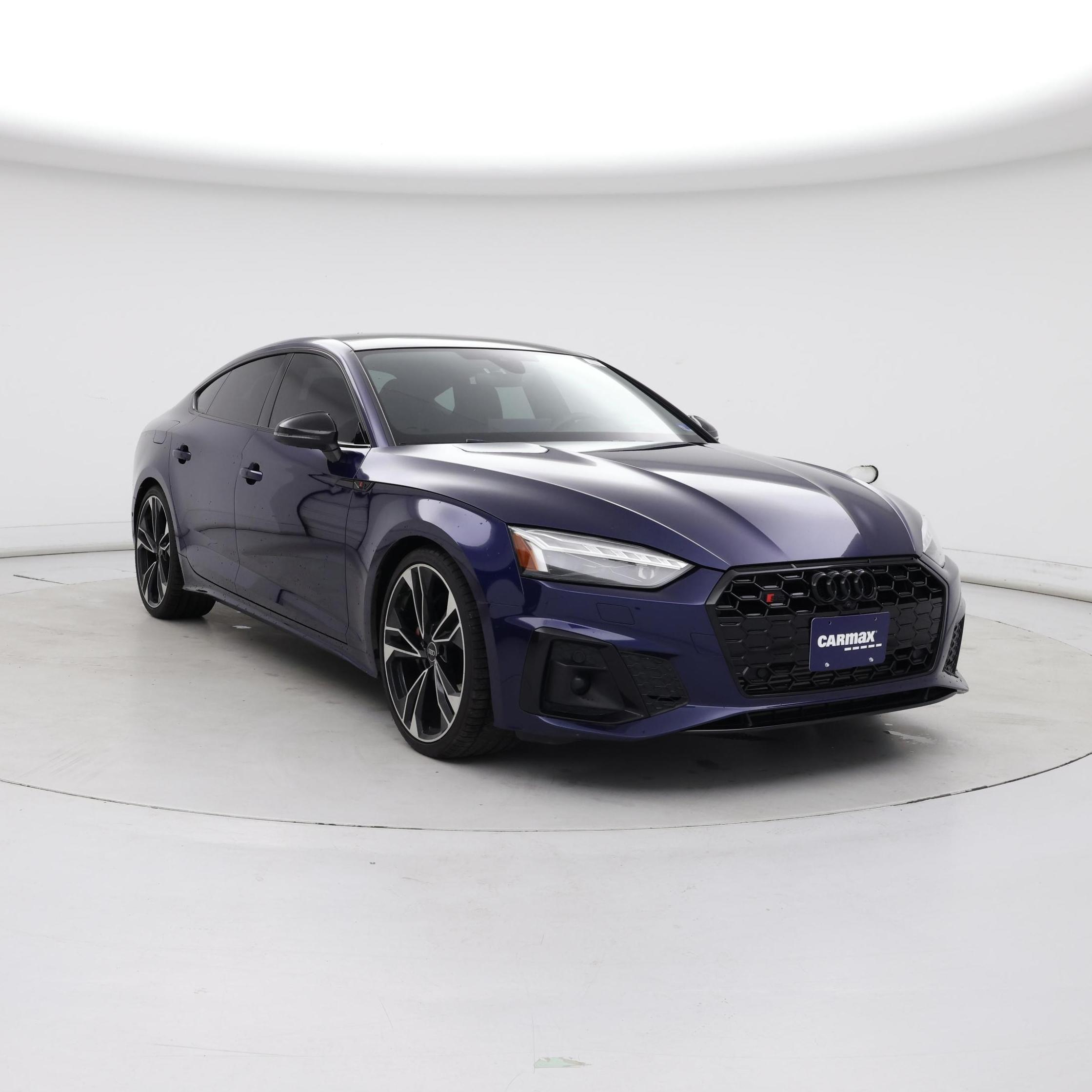 Blue 2023 Audi S5 Sportback Sedan All-Wheel Drive Automatic