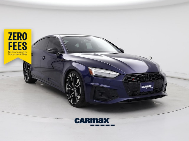 Blue 2023 Audi S5 Sportback Sedan All-Wheel Drive Automatic