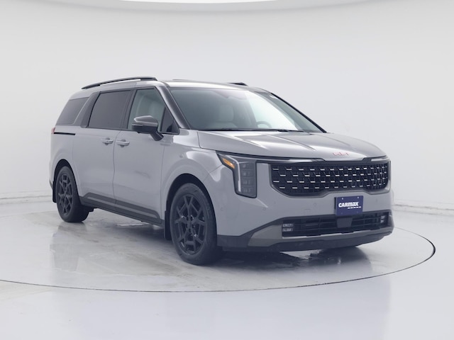 Gray 2025 Kia Carnival Hybrid SX Prestige FWD Minivan Front-Wheel Drive Automatic