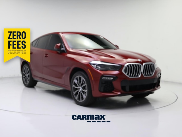 Red 2021 BMW X6 sDrive40i RWD SUV / Crossover Rear-Wheel Drive Automatic