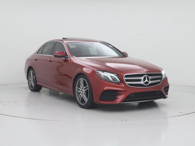 Red 2020 Mercedes-Benz E-Class E 350 Sedan RWD Sedan Rear-Wheel Drive Automatic