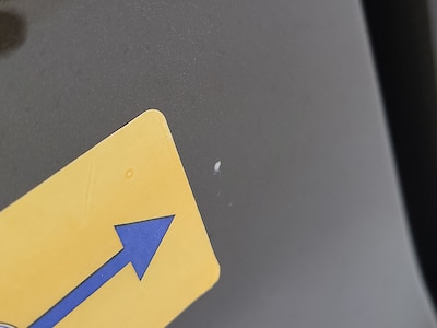 Rear Panel Passenger Side Cosmetic Imperfection