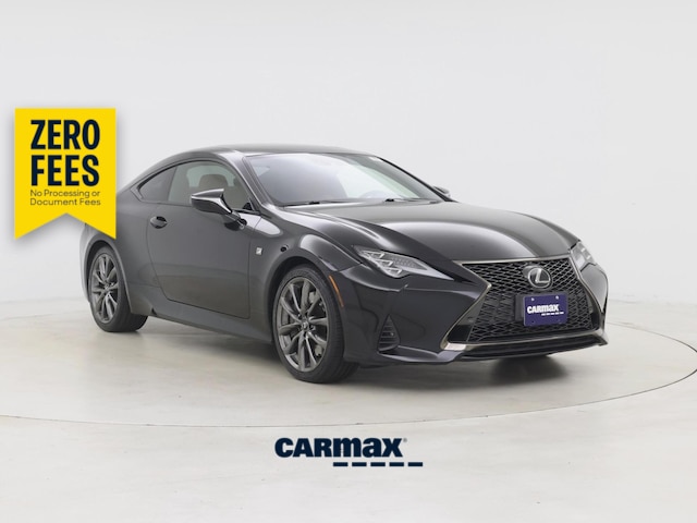 Black 2020 Lexus RC Coupe Rear-Wheel Drive Automatic