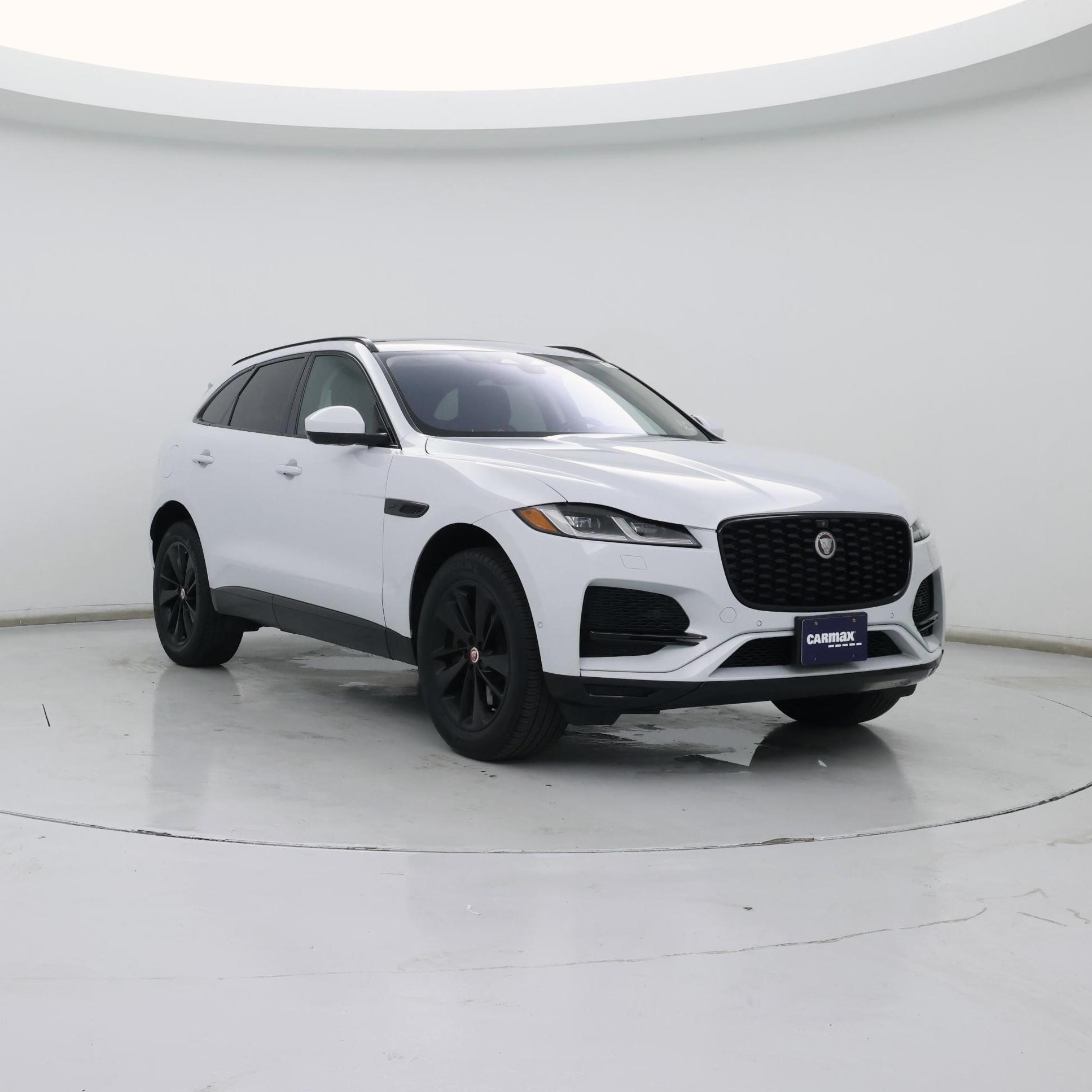 White 2021 Jaguar F-PACE SUV / Crossover All-Wheel Drive Automatic