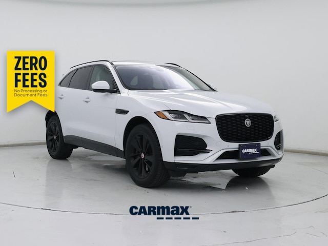 White 2021 Jaguar F-PACE SUV / Crossover All-Wheel Drive Automatic