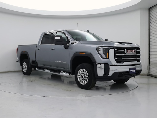 Gray 2024 GMC Sierra 2500HD SLE Crew Cab 4WD Pickup Truck Four-Wheel Drive Automatic
