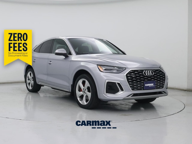 Silver 2023 Audi Q5 Sportback quattro Premium Plus S Line 45 TFSI AWD Sedan All-Wheel Drive Automatic