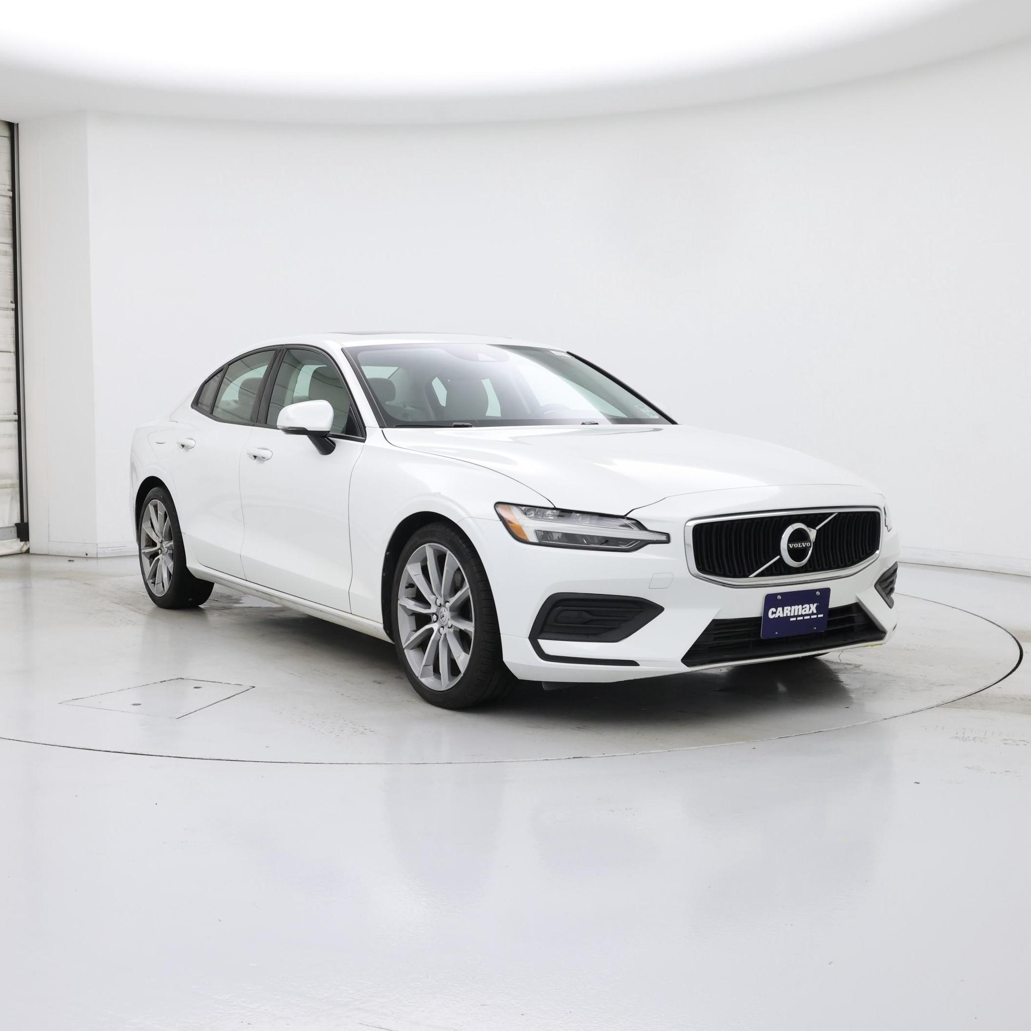 White 2020 Volvo S60 Sedan Front-Wheel Drive Automatic