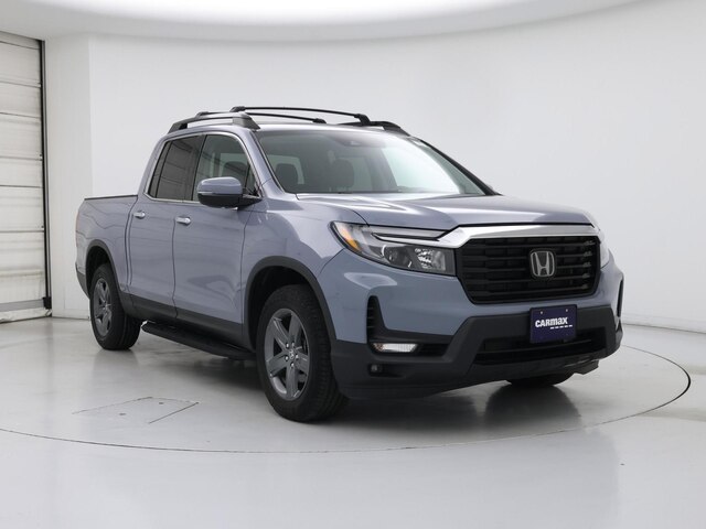 Gray 2023 Honda Ridgeline RTL-E AWD Pickup Truck All-Wheel Drive Automatic