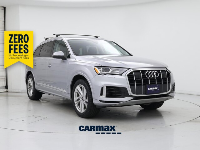 Silver 2022 Audi Q7 SUV / Crossover All-Wheel Drive Automatic