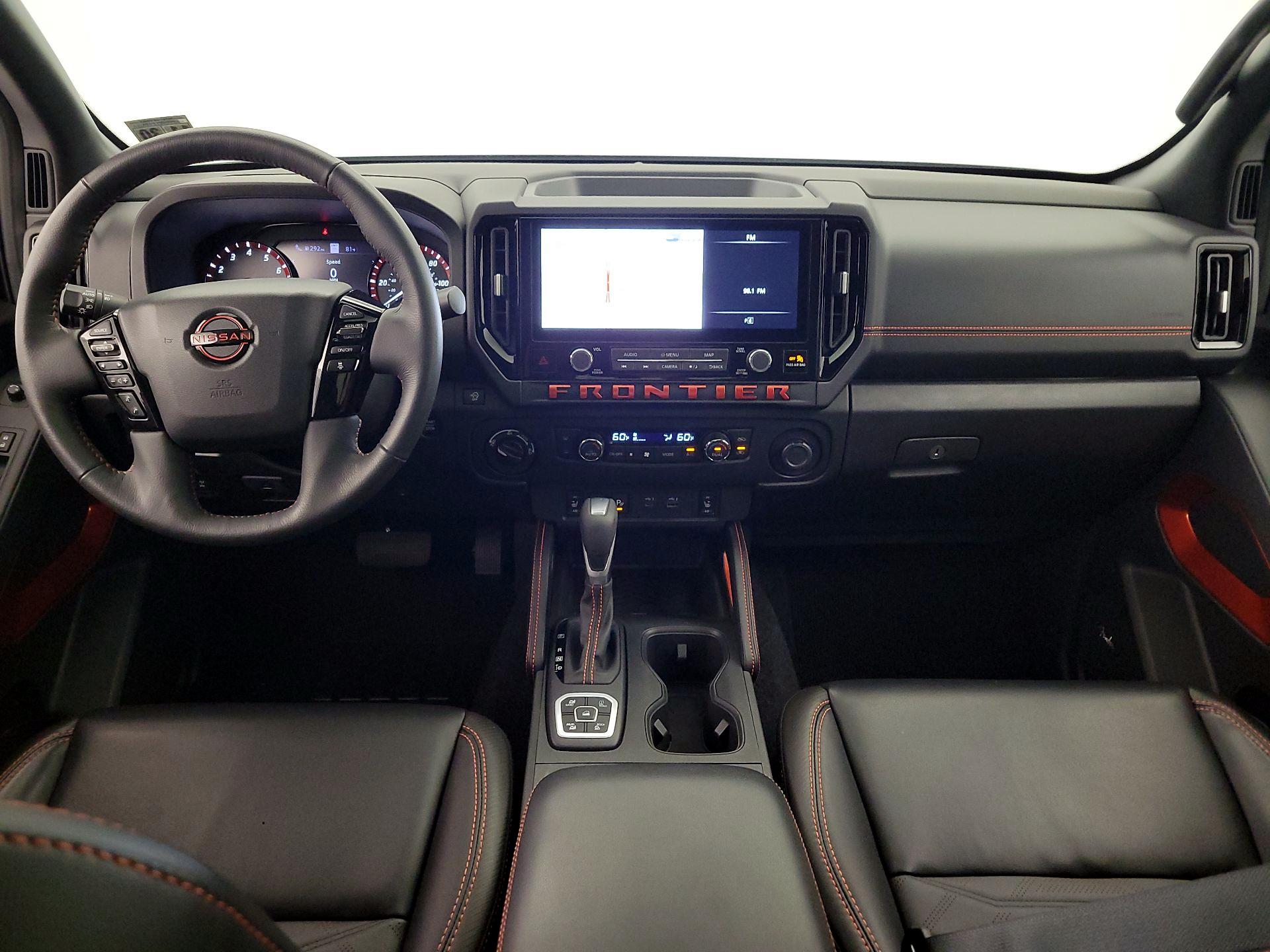 White 2026 Nissan Frontier Pickup Truck Four-Wheel Drive Automatic