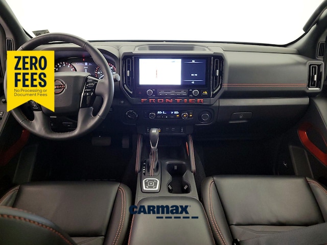 White 2026 Nissan Frontier Pickup Truck Four-Wheel Drive Automatic