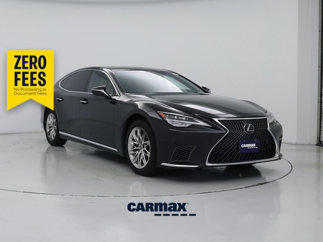 Black 2021 Lexus LS Sedan All-Wheel Drive Automatic