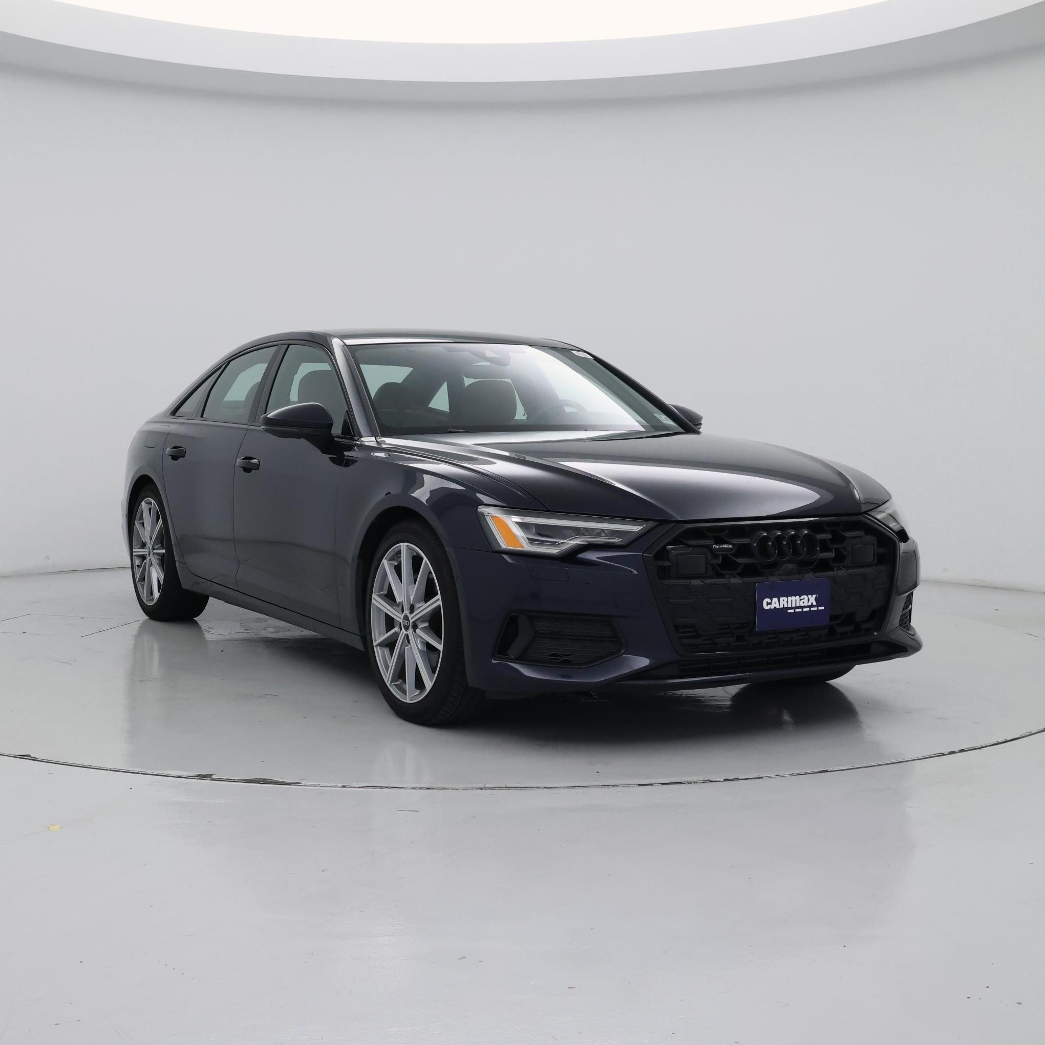 Blue 2025 Audi A6 Sedan All-Wheel Drive Automatic