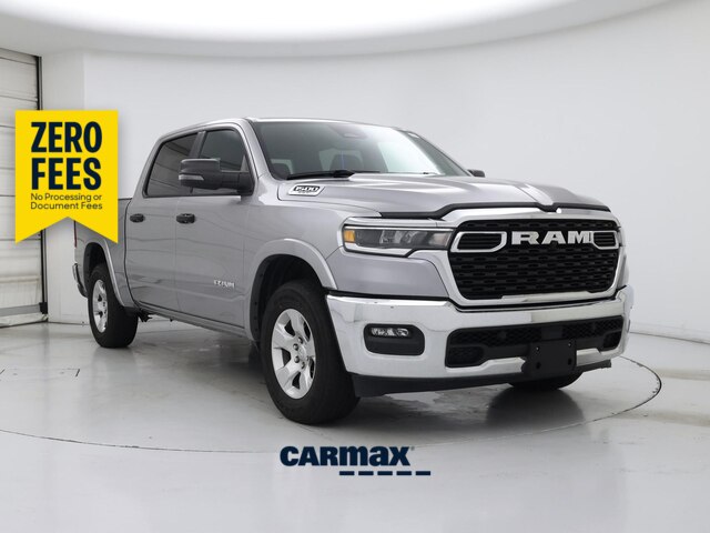 Gray 2025 RAM 1500 Pickup Truck Four-Wheel Drive Automatic