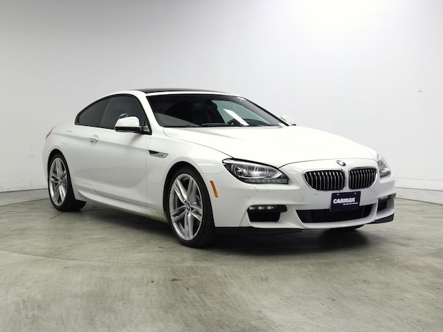 White 2015 BMW 6 Series 640i Coupe RWD Coupe Rear-Wheel Drive Automatic