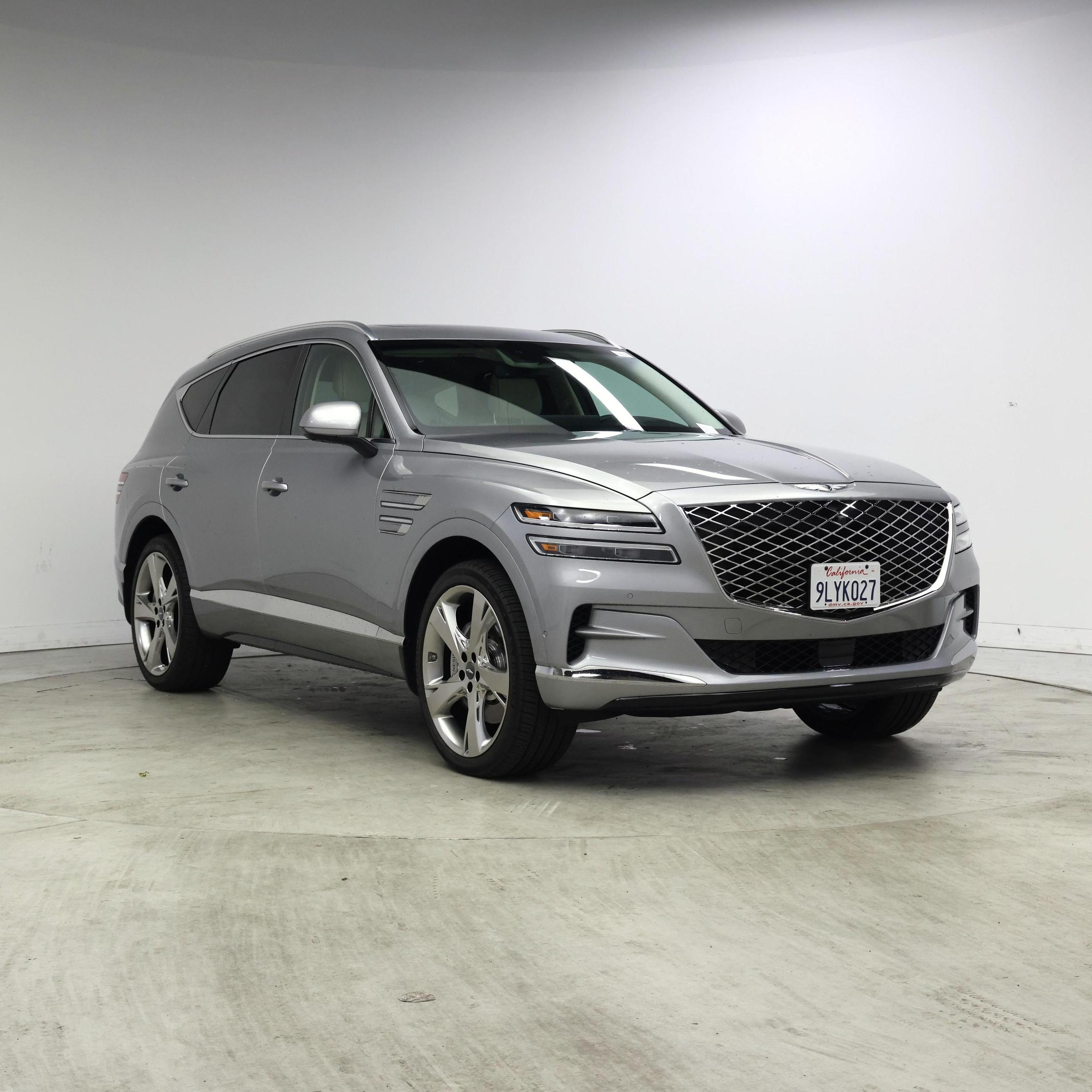 Silver 2024 Genesis GV80 SUV / Crossover All-Wheel Drive Automatic
