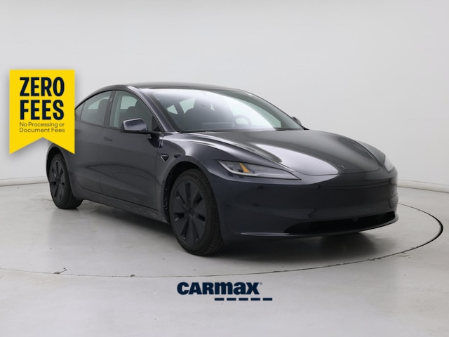 Black 2026 Tesla Model 3 Premium RWD Sedan Automatic