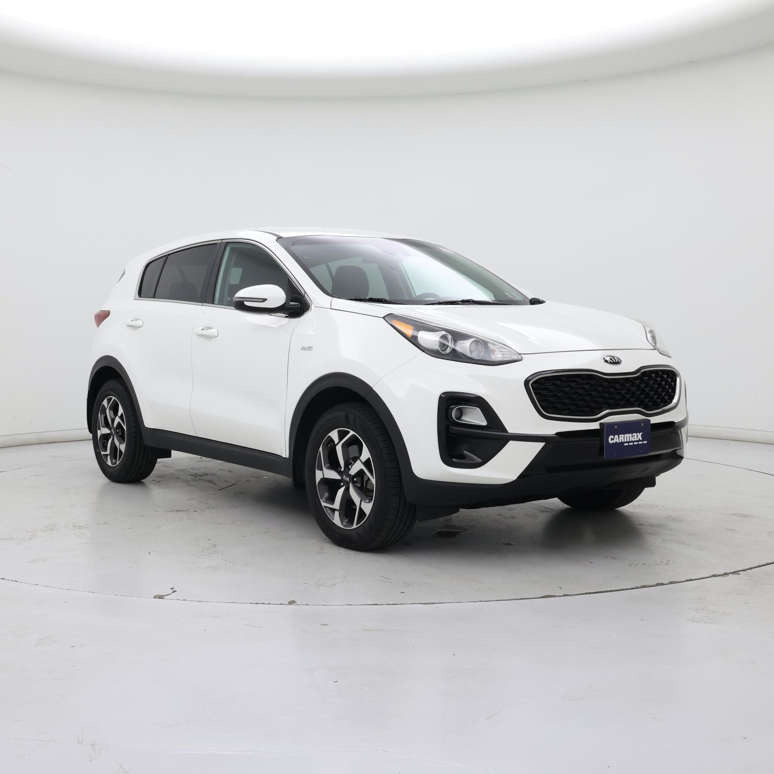 White 2020 Kia Sportage SUV / Crossover All-Wheel Drive Automatic