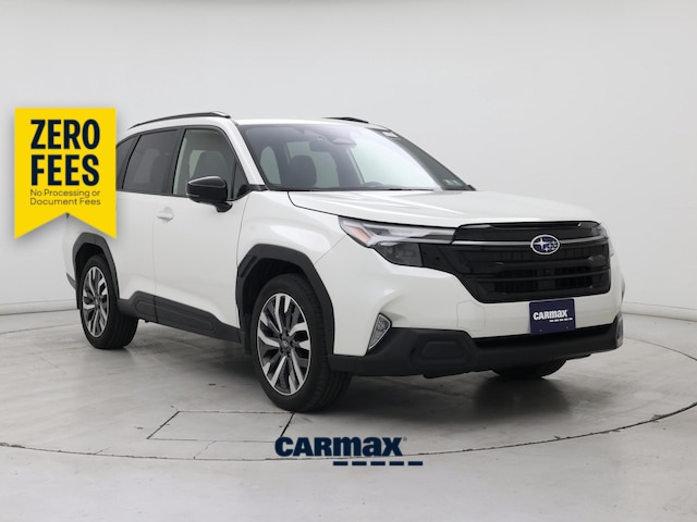 White 2025 Subaru Forester Touring Crossover AWD SUV / Crossover All-Wheel Drive Automatic