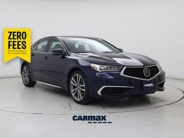 Blue 2020 Acura TLX Sedan All-Wheel Drive Automatic