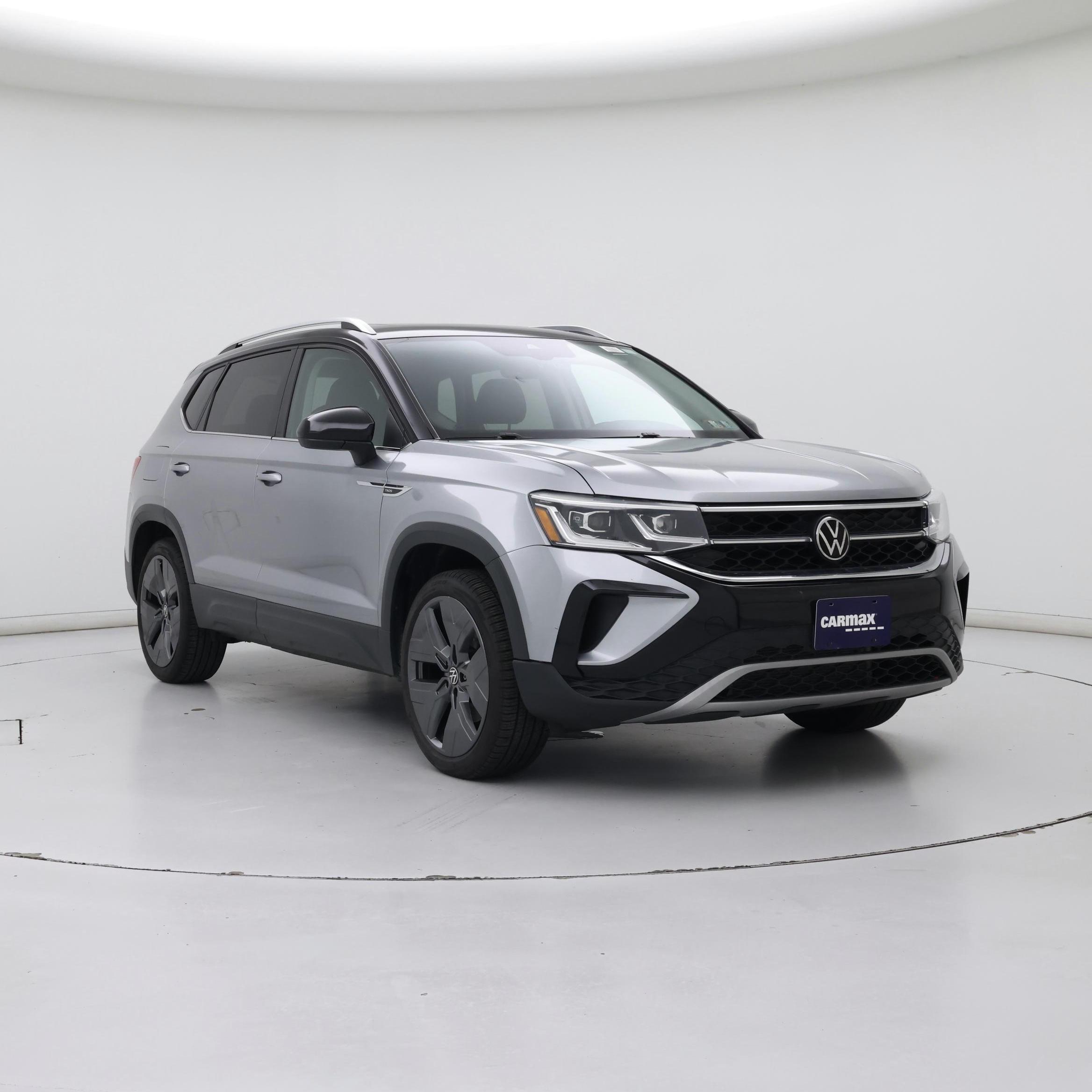 Silver 2023 Volkswagen Taos SUV / Crossover All-Wheel Drive Automatic